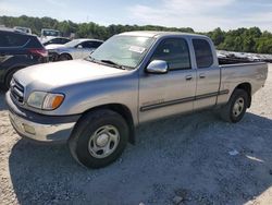 Salvage cars for sale from Copart Ellenwood, GA: 2002 Toyota Tundra Access Cab