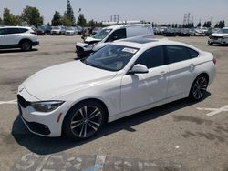 Vehiculos salvage en venta de Copart Rancho Cucamonga, CA: 2020 BMW 430I Gran Coupe