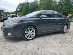 Salvage cars for sale from Copart Knightdale, NC: 2010 Lexus HS 250H
