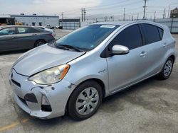 Salvage cars for sale at Sun Valley, CA auction: 2012 Toyota Prius C
