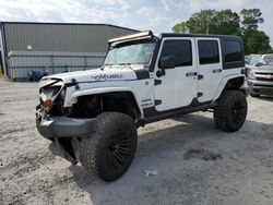 Salvage cars for sale at Gastonia, NC auction: 2012 Jeep Wrangler Unlimited Sport