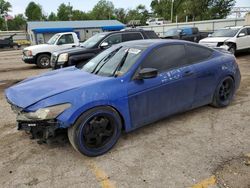 Salvage cars for sale at Wichita, KS auction: 2010 Honda Accord LX