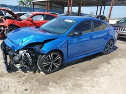 Nissan salvage cars for sale: 2021 Nissan Sentra SR