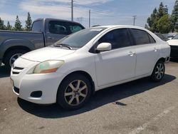 Salvage cars for sale from Copart Rancho Cucamonga, CA: 2007 Toyota Yaris