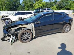 Salvage cars for sale at Augusta, GA auction: 2023 Tesla Model 3