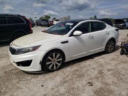 Salvage cars for sale at West Warren, MA auction: 2012 KIA Optima SX