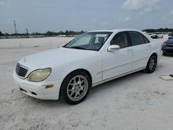 Mercedes-Benz S 500 salvage cars for sale: 2000 Mercedes-Benz S 500