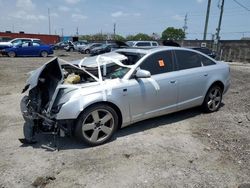 Audi salvage cars for sale: 2008 Audi A6 3.2