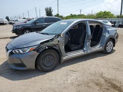 Nissan Vehiculos salvage en venta: 2021 Nissan Sentra S