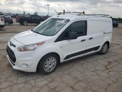 Salvage cars for sale from Copart Indianapolis, IN: 2016 Ford Transit Connect XLT