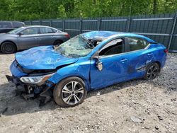 Salvage cars for sale at Candia, NH auction: 2020 Nissan Sentra SV