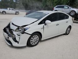 Salvage cars for sale at Ocala, FL auction: 2014 Toyota Prius PLUG-IN