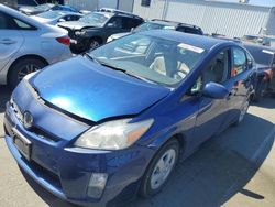 Salvage cars for sale at Vallejo, CA auction: 2010 Toyota Prius