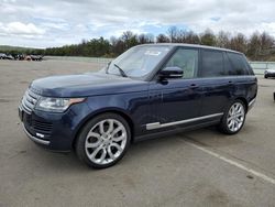Salvage cars for sale at Brookhaven, NY auction: 2016 Land Rover Range Rover HSE