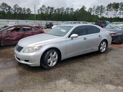 Salvage cars for sale at Harleyville, SC auction: 2011 Lexus LS 460