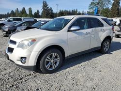 Salvage cars for sale from Copart Graham, WA: 2013 Chevrolet Equinox LTZ