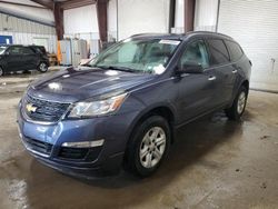 Salvage cars for sale from Copart West Mifflin, PA: 2013 Chevrolet Traverse LS