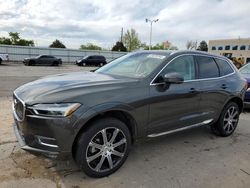 Salvage cars for sale at auction: 2020 Volvo XC60 T5 Inscription