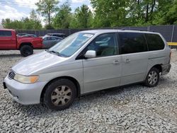 Salvage cars for sale at Waldorf, MD auction: 2004 Honda Odyssey EX