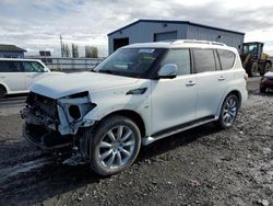 Salvage cars for sale at Airway Heights, WA auction: 2014 Infiniti QX80