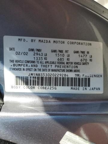 2002 Mazda MX-5 Miata Base