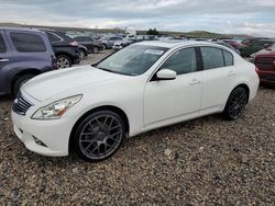 Salvage cars for sale from Copart Magna, UT: 2010 Infiniti G37