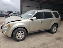 Salvage cars for sale at Houston, TX auction: 2011 Ford Escape Limited