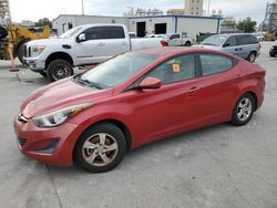 Salvage cars for sale at New Orleans, LA auction: 2015 Hyundai Elantra SE