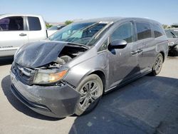 Salvage cars for sale at Las Vegas, NV auction: 2014 Honda Odyssey EXL