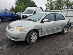 Salvage cars for sale at Finksburg, MD auction: 2004 Toyota Corolla CE