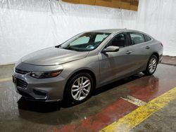 Salvage cars for sale at Marlboro, NY auction: 2018 Chevrolet Malibu LT