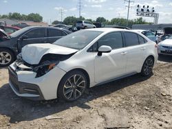 Salvage cars for sale from Copart Columbus, OH: 2020 Toyota Corolla SE