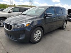 Salvage cars for sale from Copart Littleton, CO: 2016 KIA Sedona LX