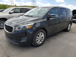 Salvage cars for sale at Littleton, CO auction: 2016 KIA Sedona LX