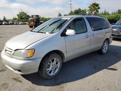 Salvage cars for sale from Copart San Martin, CA: 2003 Toyota Sienna LE