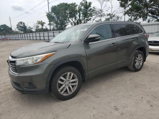 2015 Toyota Highlander LE