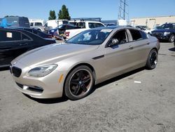 Salvage cars for sale at Hayward, CA auction: 2013 BMW 640 I