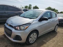 Salvage cars for sale at auction: 2017 Chevrolet Spark LS