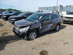 Salvage cars for sale at Woodhaven, MI auction: 2016 Honda CR-V EX