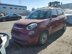 Salvage cars for sale from Copart Albuquerque, NM: 2014 Fiat 500L Easy