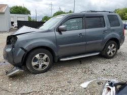Salvage cars for sale from Copart Columbus, OH: 2012 Honda Pilot EXL