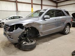 Salvage cars for sale at Pennsburg, PA auction: 2013 Mercedes-Benz ML 350 Bluetec