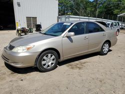 Vehiculos salvage en venta de Copart Austell, GA: 2003 Toyota Camry LE