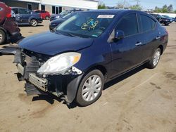 Salvage cars for sale at New Britain, CT auction: 2012 Nissan Versa S