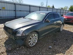 Salvage cars for sale from Copart Lansing, MI: 2014 Cadillac ATS Luxury