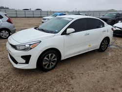 Salvage cars for sale at Houston, TX auction: 2022 KIA Rio LX