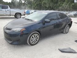 Salvage cars for sale from Copart Ocala, FL: 2019 Toyota Corolla L