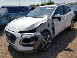 Salvage cars for sale from Copart Elgin, IL: 2020 Hyundai Kona Ultimate