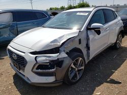 Hyundai Kona Ultimate salvage cars for sale: 2020 Hyundai Kona Ultimate