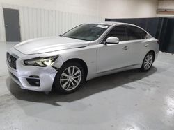 Salvage cars for sale from Copart New Orleans, LA: 2018 Infiniti Q50 Pure
